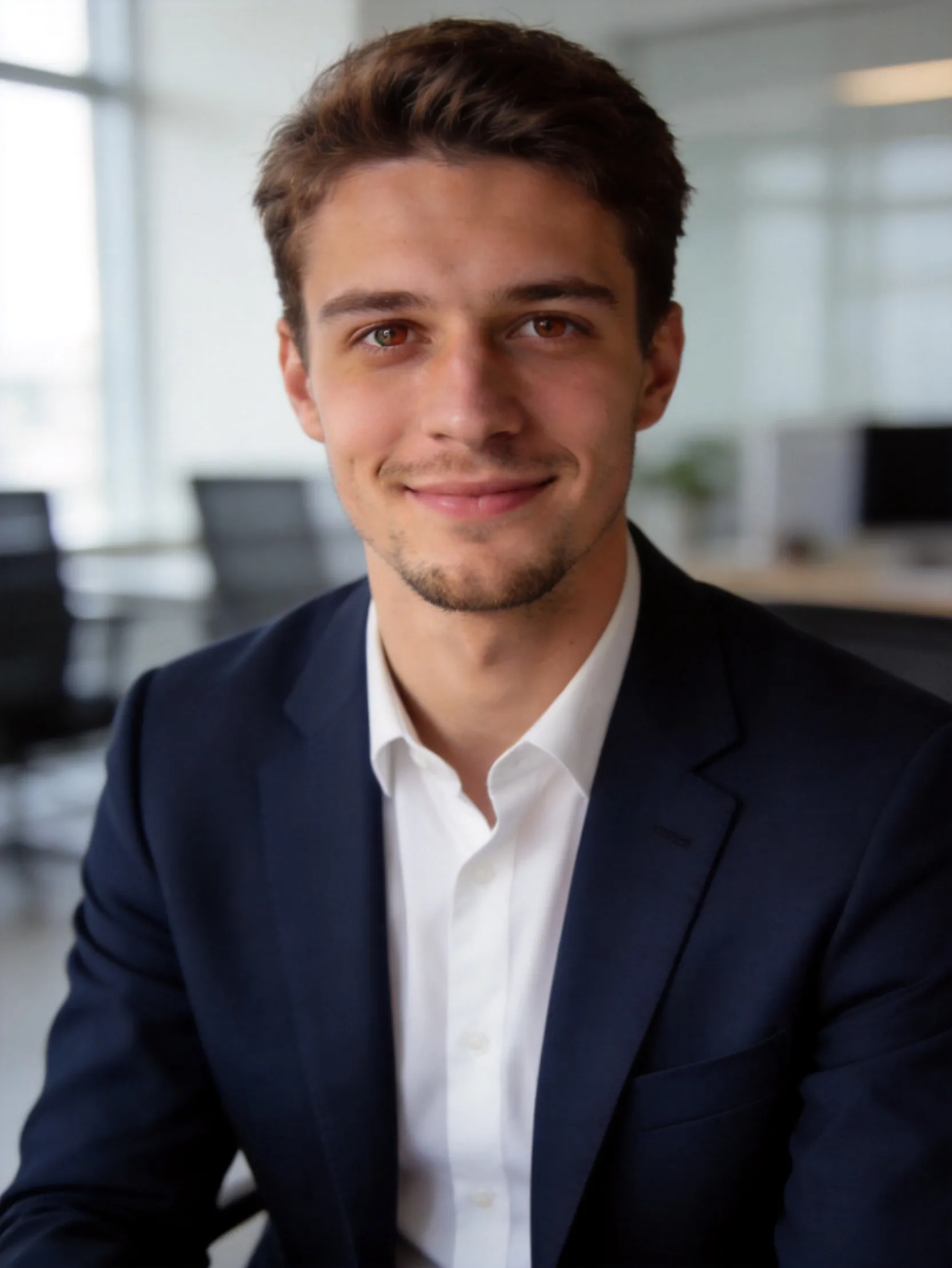 Male LinkedIn hot selling template AI Photo