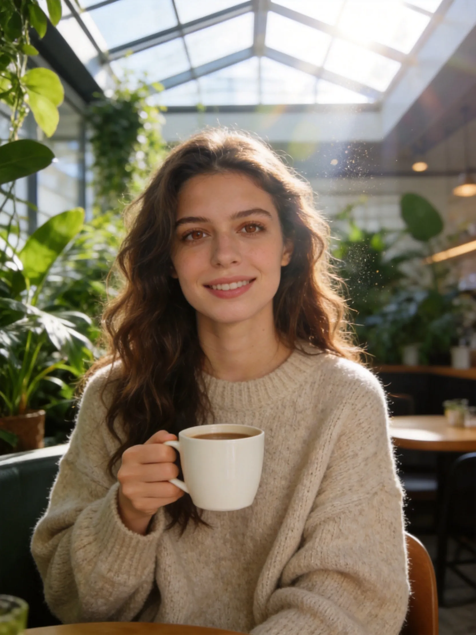 The Sunday Morning / Greenhouse Cafe AI Photo