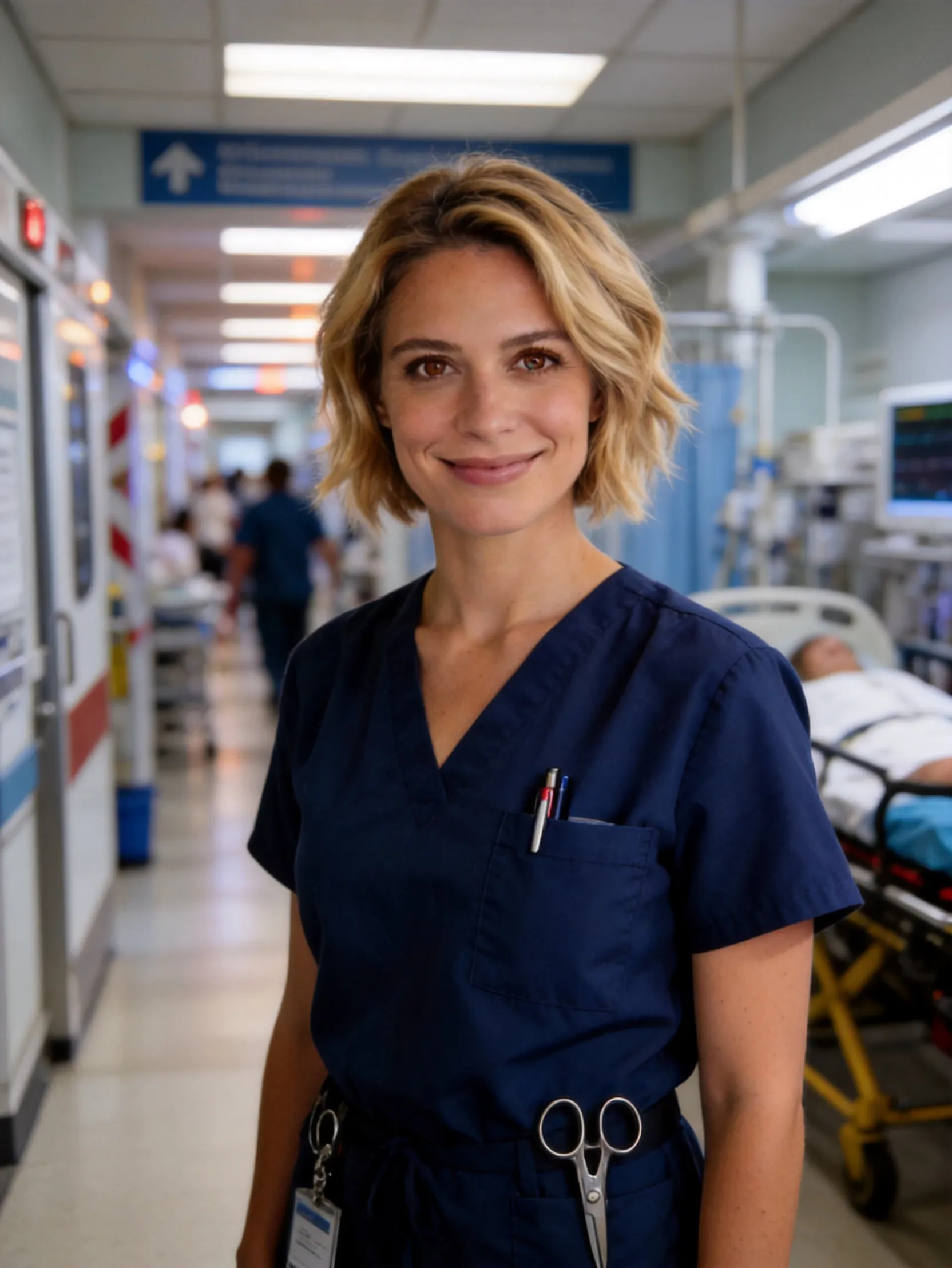 AI Headshot for ER Nurse