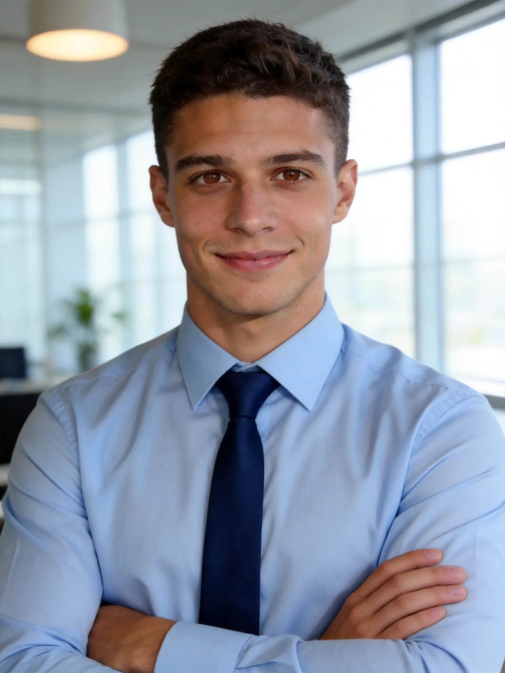 Modern Business Workplace Image Avatar AI Photo
