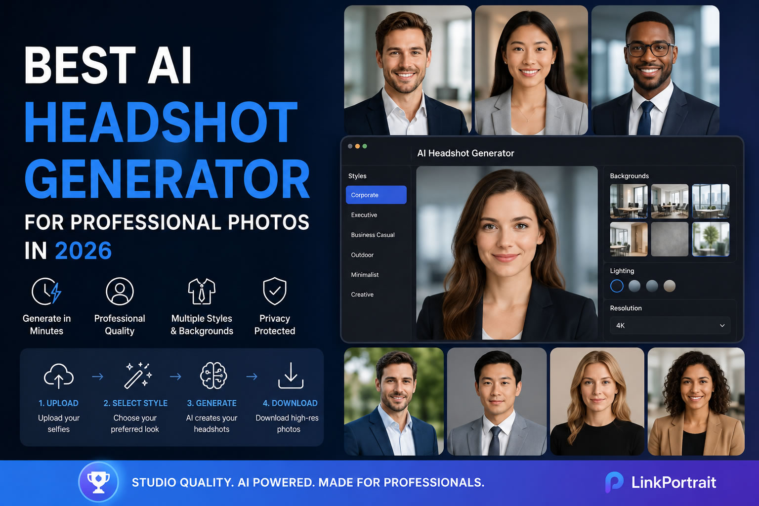 Best AI Headshot Generator for Professional Photos in 2026