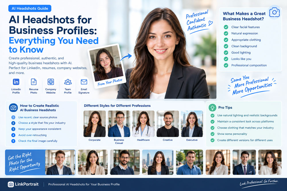 AI Headshots for Business Profiles: Everything You Need to Know